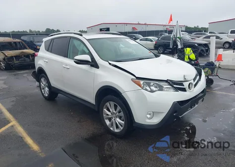 2014 Toyota Rav4 Limited из США, поврежденный, VIN 2T3YFREVXEW096328